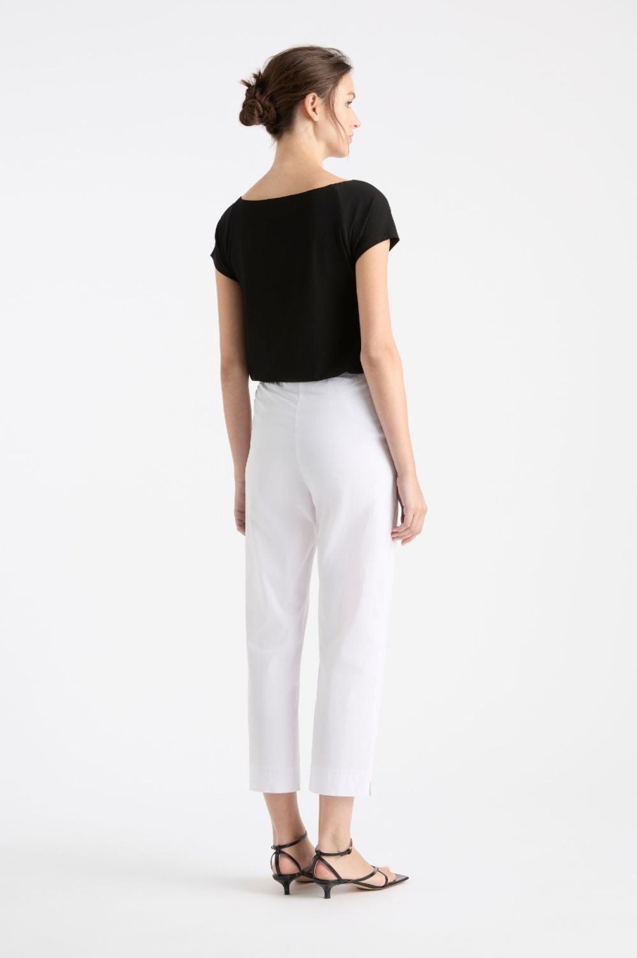 Bottoms Mela Purdie | Cropped Pant | White