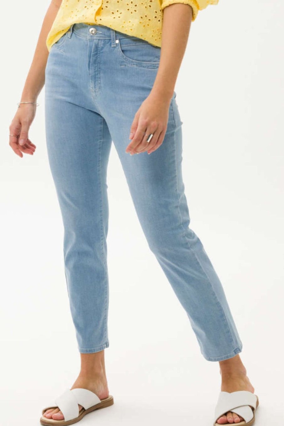 Bottoms Brax | Mary S Jean | Used Bleached Blue