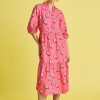 Dresses Pom | Leaf It Dress | Pink