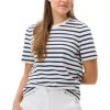 Tops Brax | Cira Stripe Top | Indigo