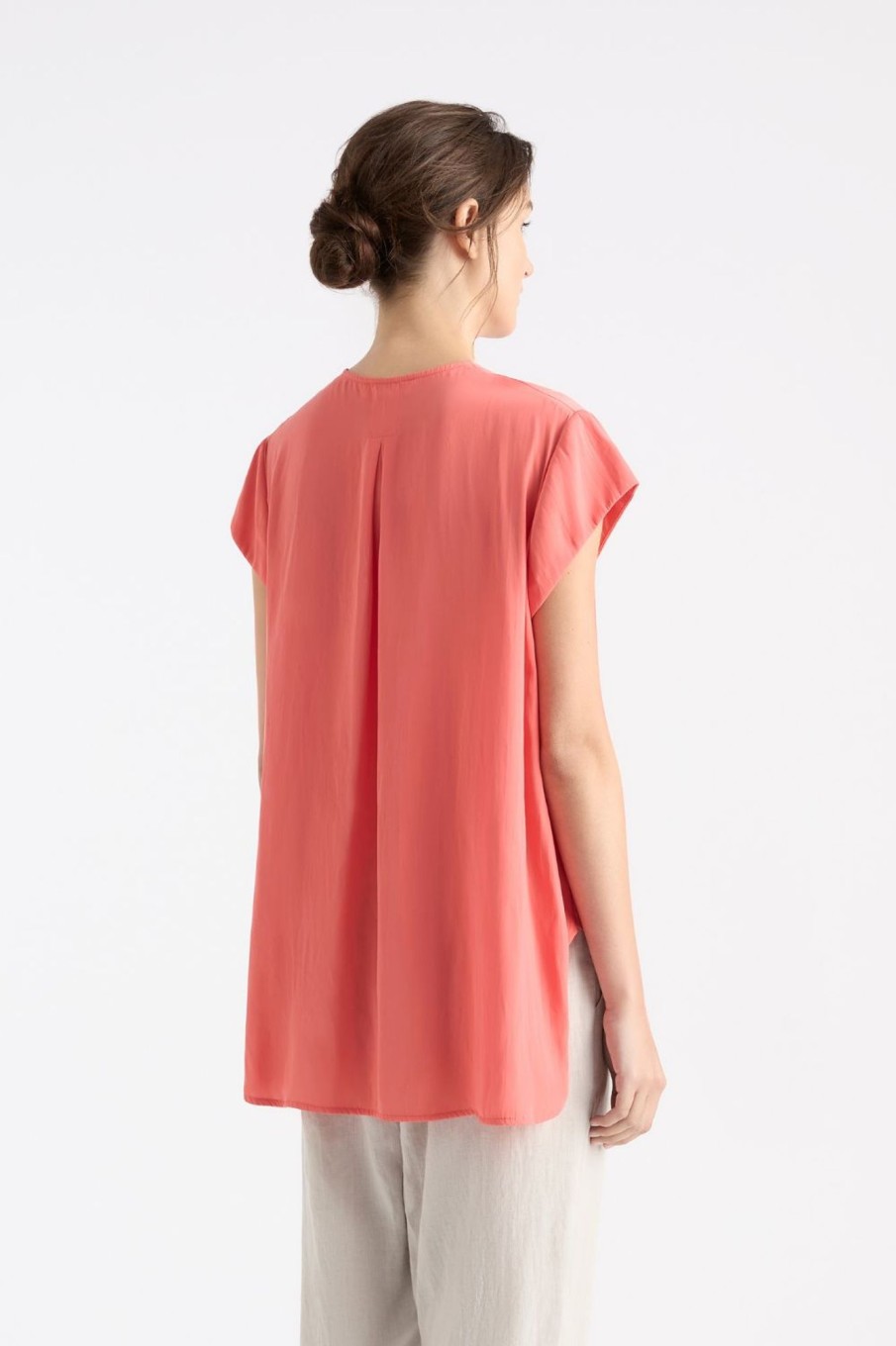 Tops Mela Purdie | Glide Top | Grapefruit