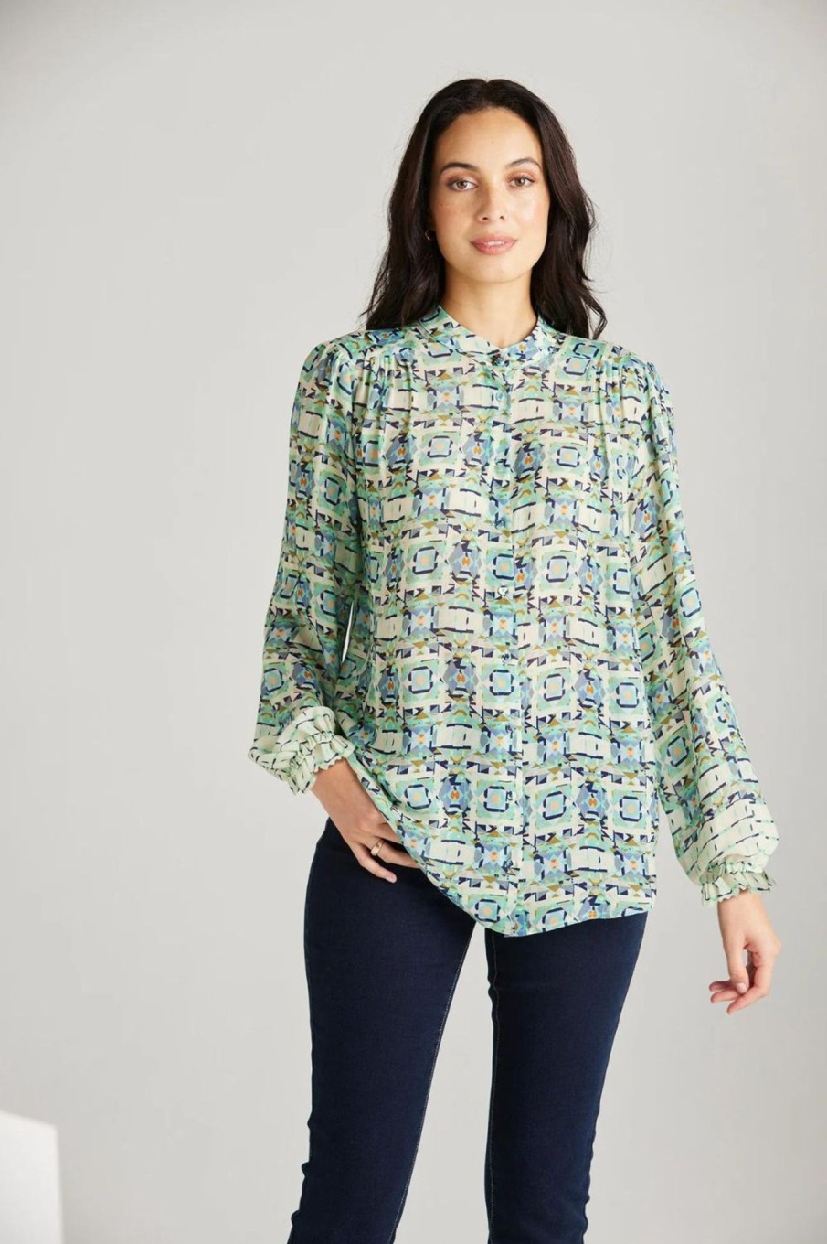 Tops Lania | Calle Shirt | Calle Print