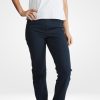 Bottoms Mela Purdie | Straight Pant Microprene | Navy