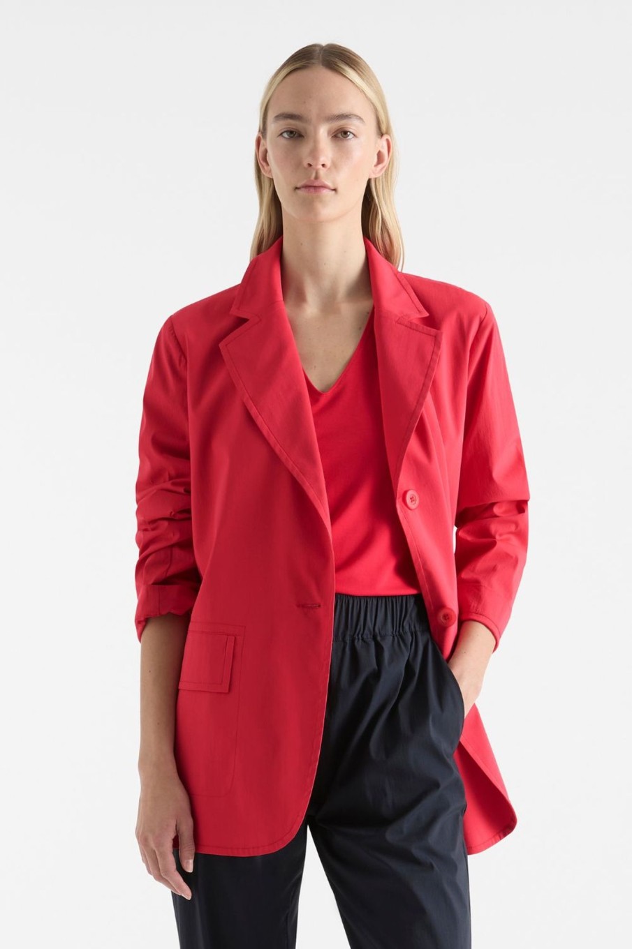 Tops Mela Purdie | Stretch Blazer | Geranium