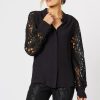 Tops Hammock u0026 Vine | Brodie Lace Shirt | Black