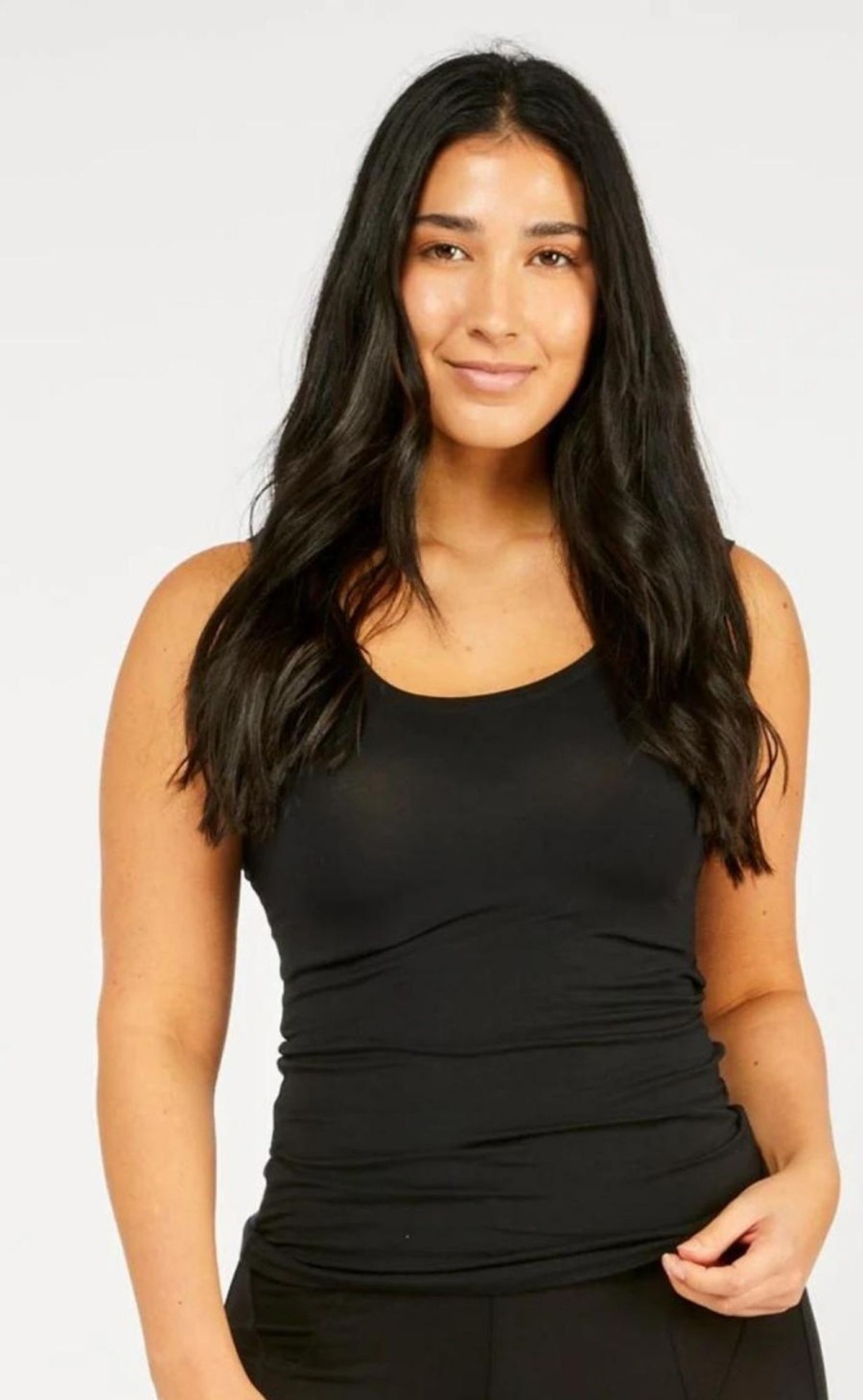 Tops Tani | Scoop Tank | Black | 79246