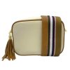 Accessories Zjoosh | Ruby Sports Cross Body Bag Dual Tone | Ecru/Tan