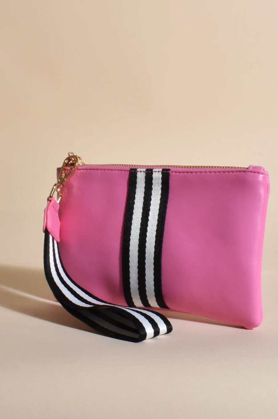 Accessories Fashion Express | Palmer Vegan Leather Pouch | Pink