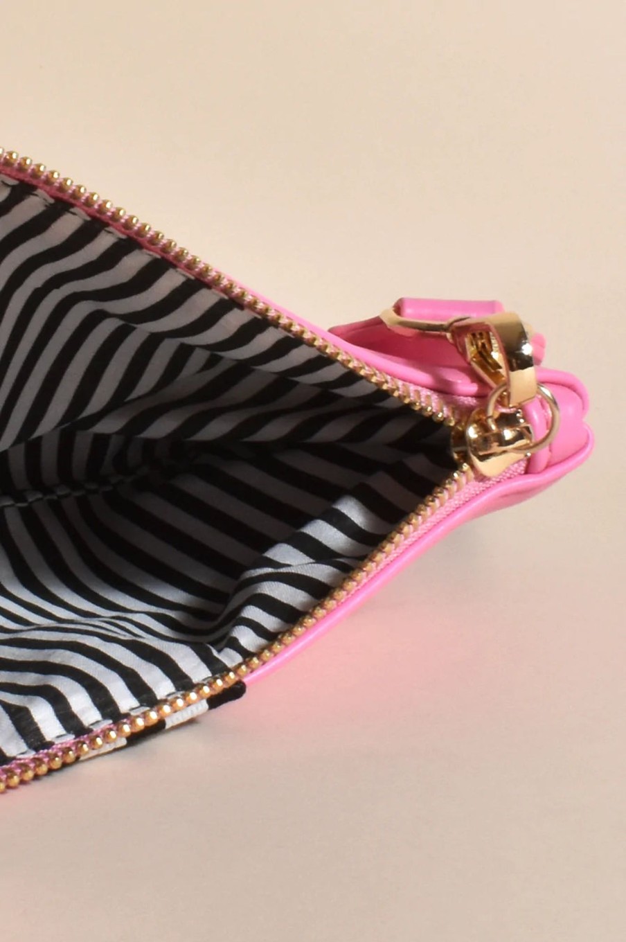 Accessories Fashion Express | Palmer Vegan Leather Pouch | Pink