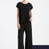 Bottoms Mela Purdie | Crop Palazzo Pant | French Navy