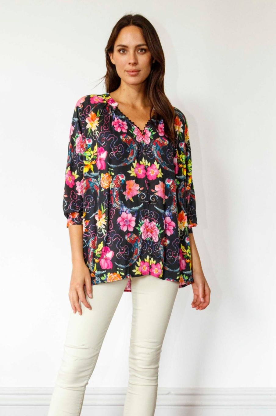 Tops Lula Soul | Aashi Shirt | Multi Print