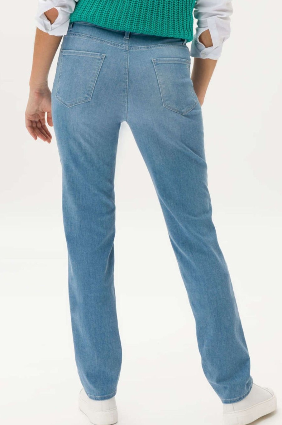 Bottoms Brax | Mary Jean With Swarovski Elements | Clean Light Blue